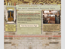 Tablet Screenshot of guildedsalvage.com